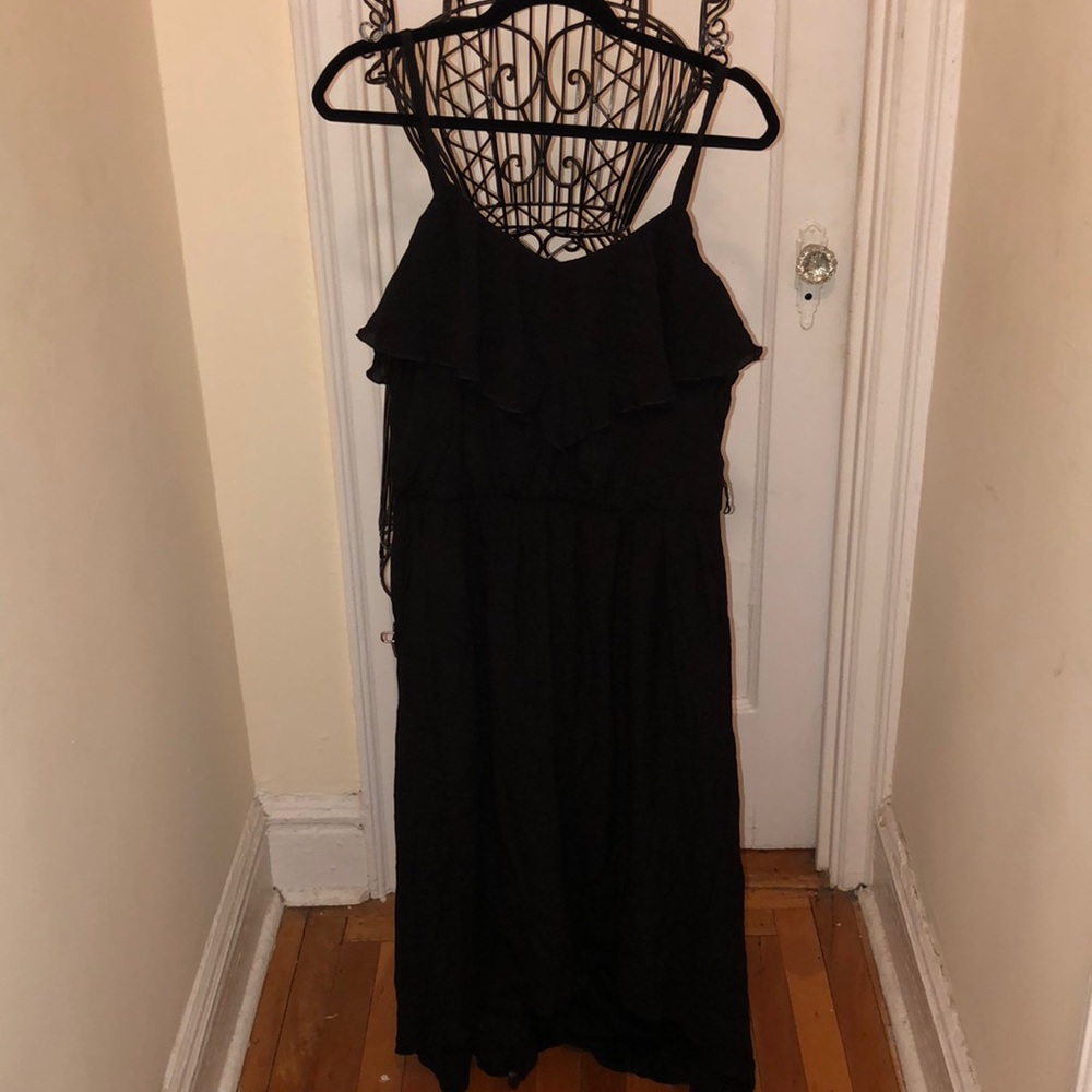 AGB Black Spaghetti Strap Dress / L